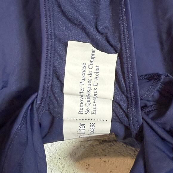 Island Escape Plus Size Swim Shorts Navy 24W - Picture 4 of 6